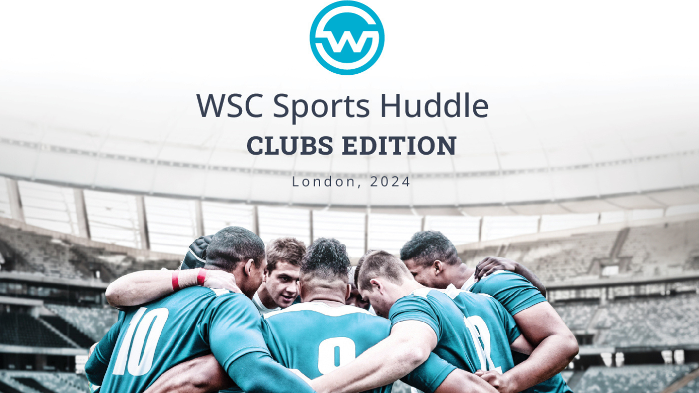 Cover image that reads "WSC Sports Huddle Clubs Edition, London, 2024."