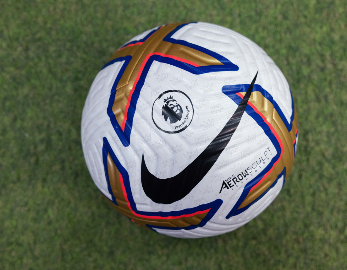 Nike football with English Premiere League logo