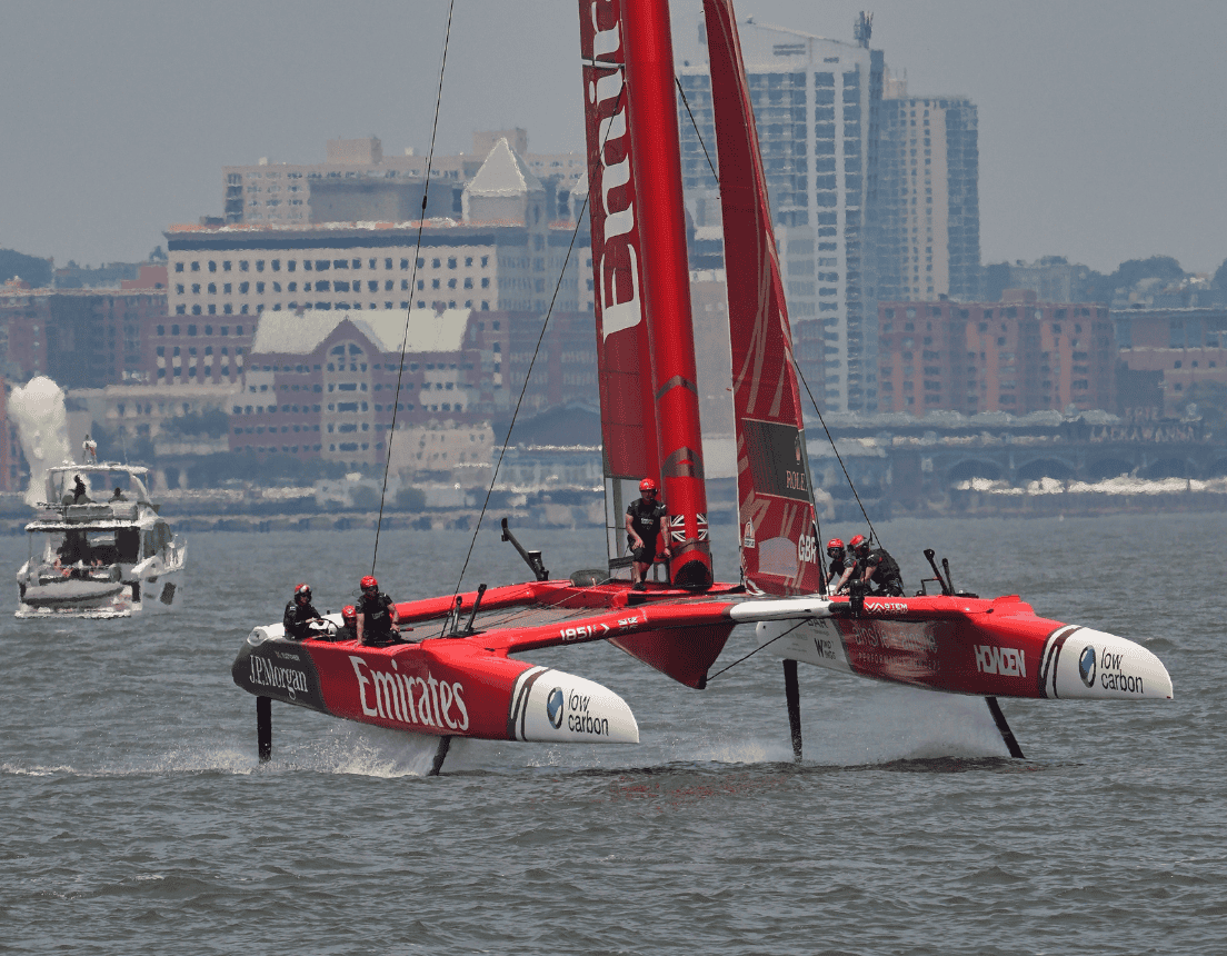 Third training sessions before the Sail GP in New York.