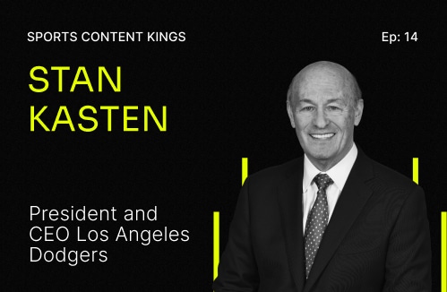 Headshot of Stan Kasten, President and CEO of the Los Angeles Dodgers.